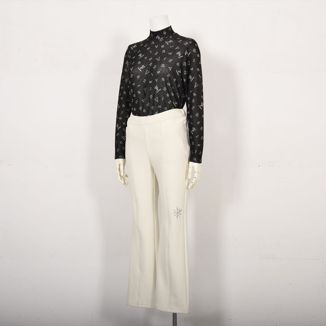 【裏起毛】【Lサイズ】HYPER FIT jersey ストレートパンツ　VALENZA　5556607