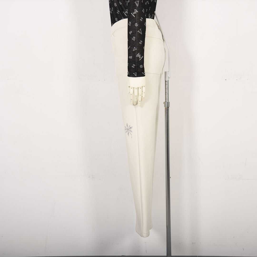 【裏起毛】【Lサイズ】HYPER FIT jersey ストレートパンツ　VALENZA　5556607