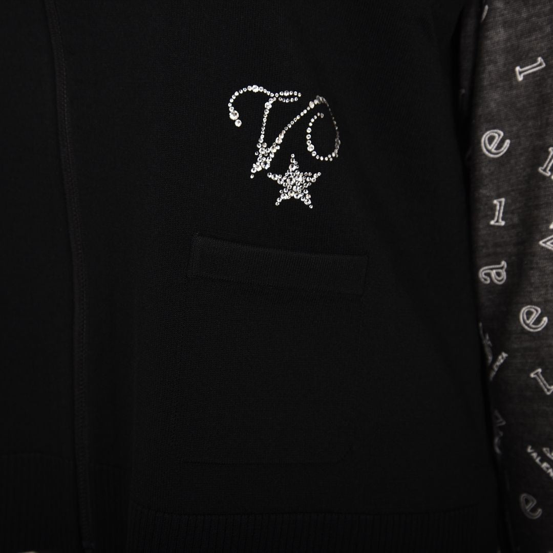 【Lサイズ】フルジップ　ニットベスト　VALENZA　5553600