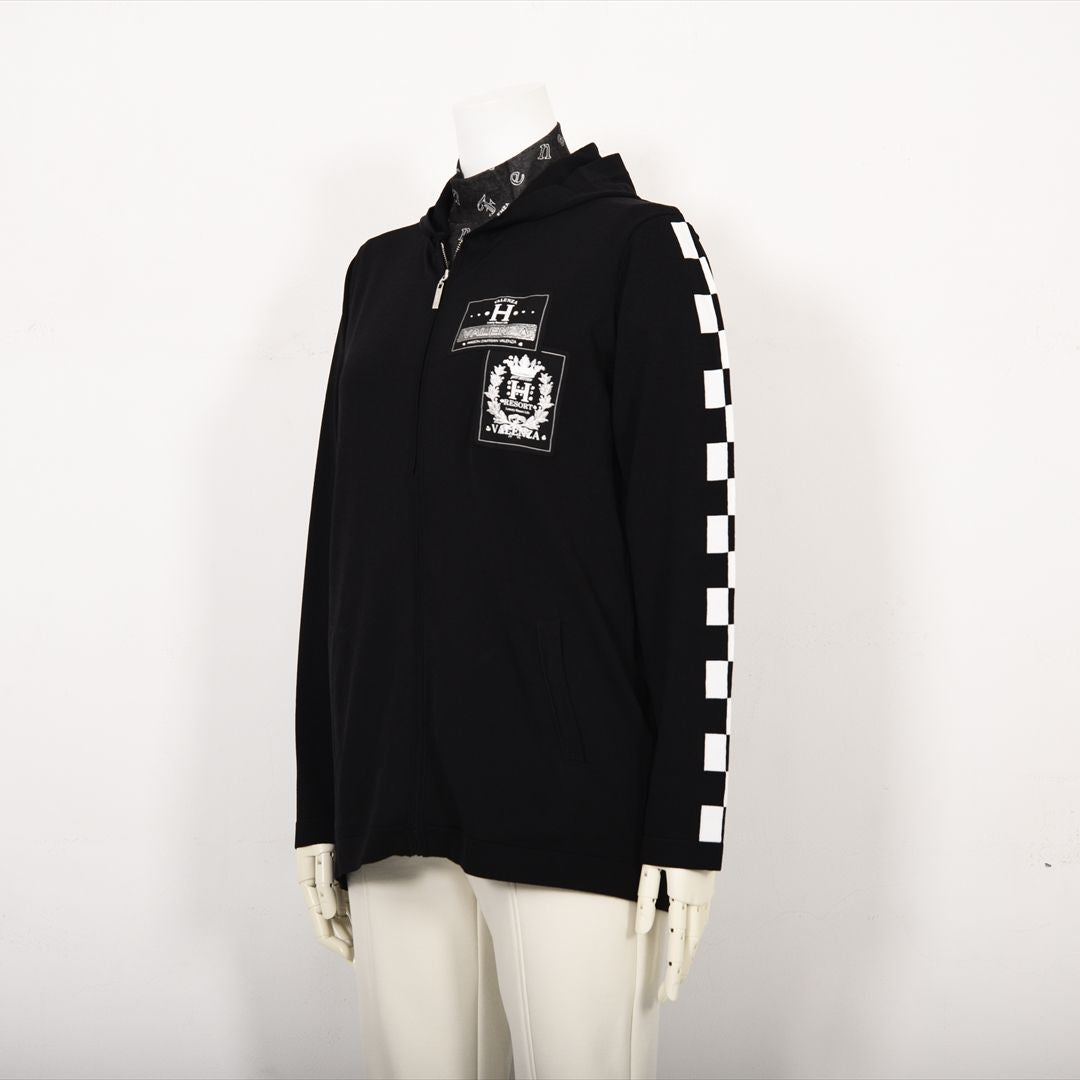 ブロックチェック フルジップパーカー　VALENZA home　5353300