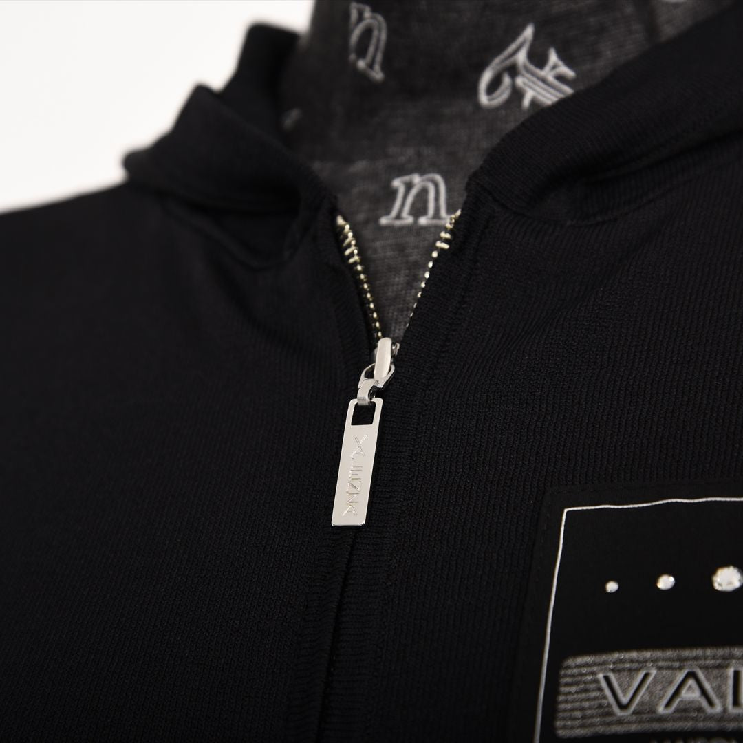 ブロックチェック フルジップパーカー　VALENZA home　5353300