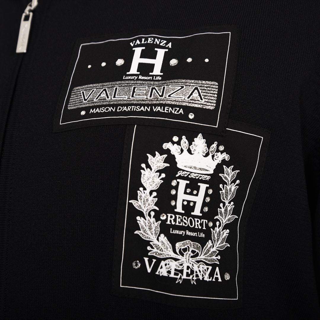 ブロックチェック フルジップパーカー　VALENZA home　5353300