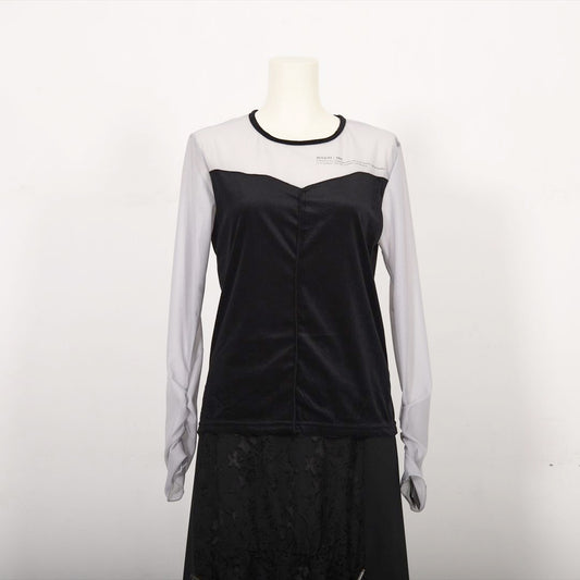 シアーベロア　切り替えカットソー　B DONNA　6052108