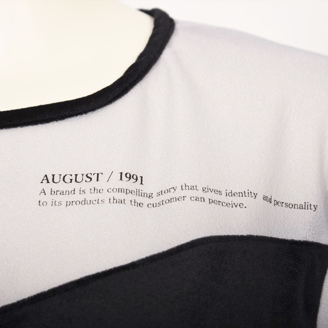 シアーベロア　切り替えカットソー　B DONNA　6052108