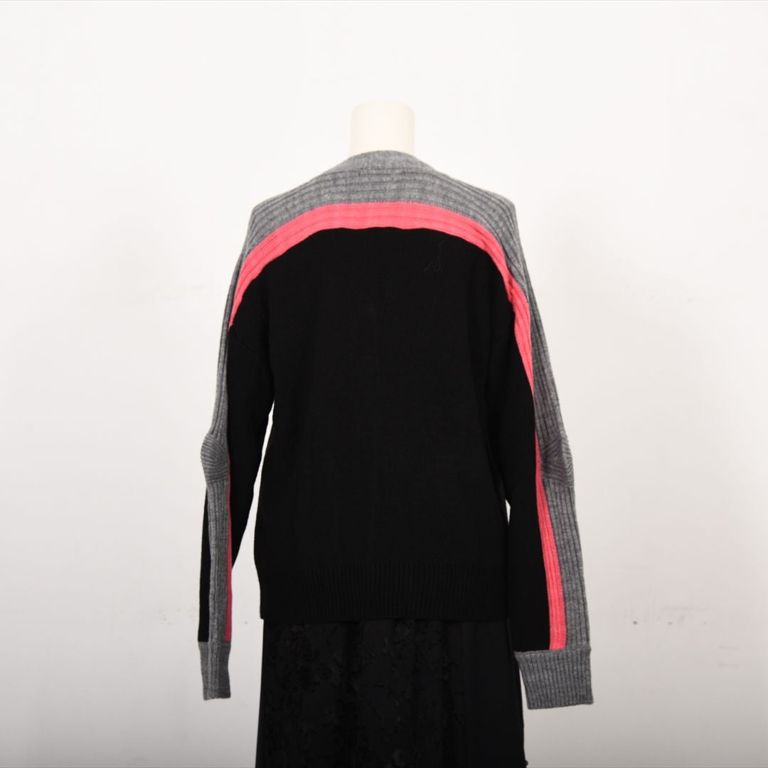 バイカラーファスナー　ニット　B DONNA　6053301