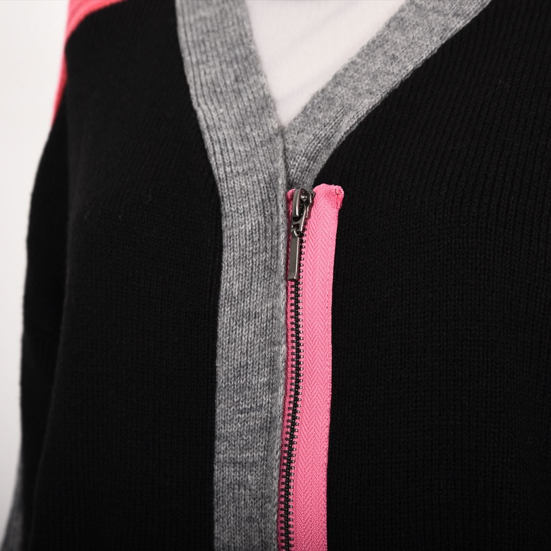 バイカラーファスナー　ニット　B DONNA　6053301