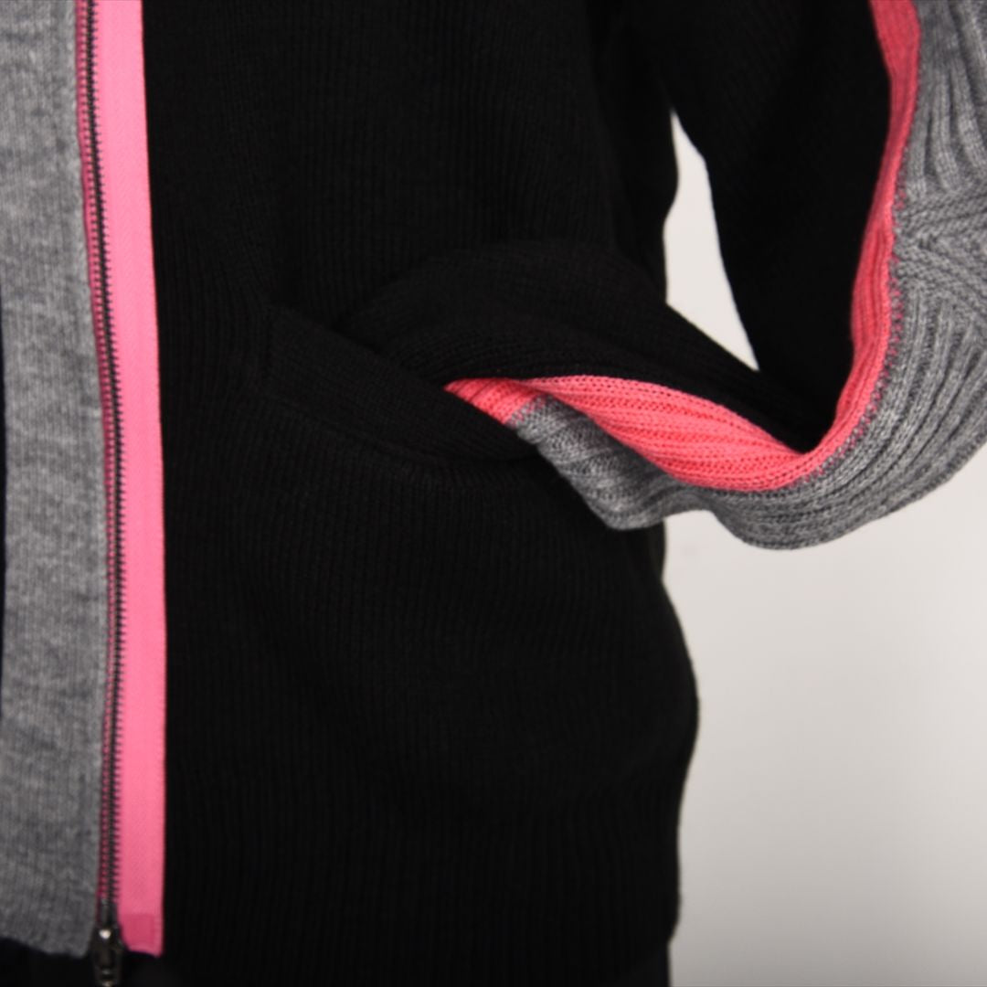 バイカラーファスナー　ニット　B DONNA　6053301