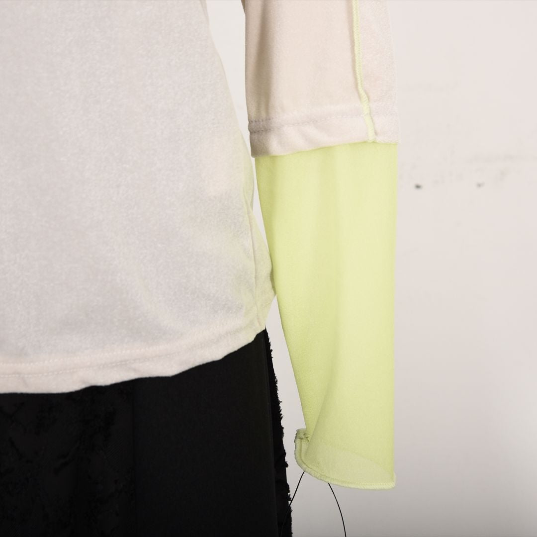 シアーベロア　カットソー　B DONNA　6052107