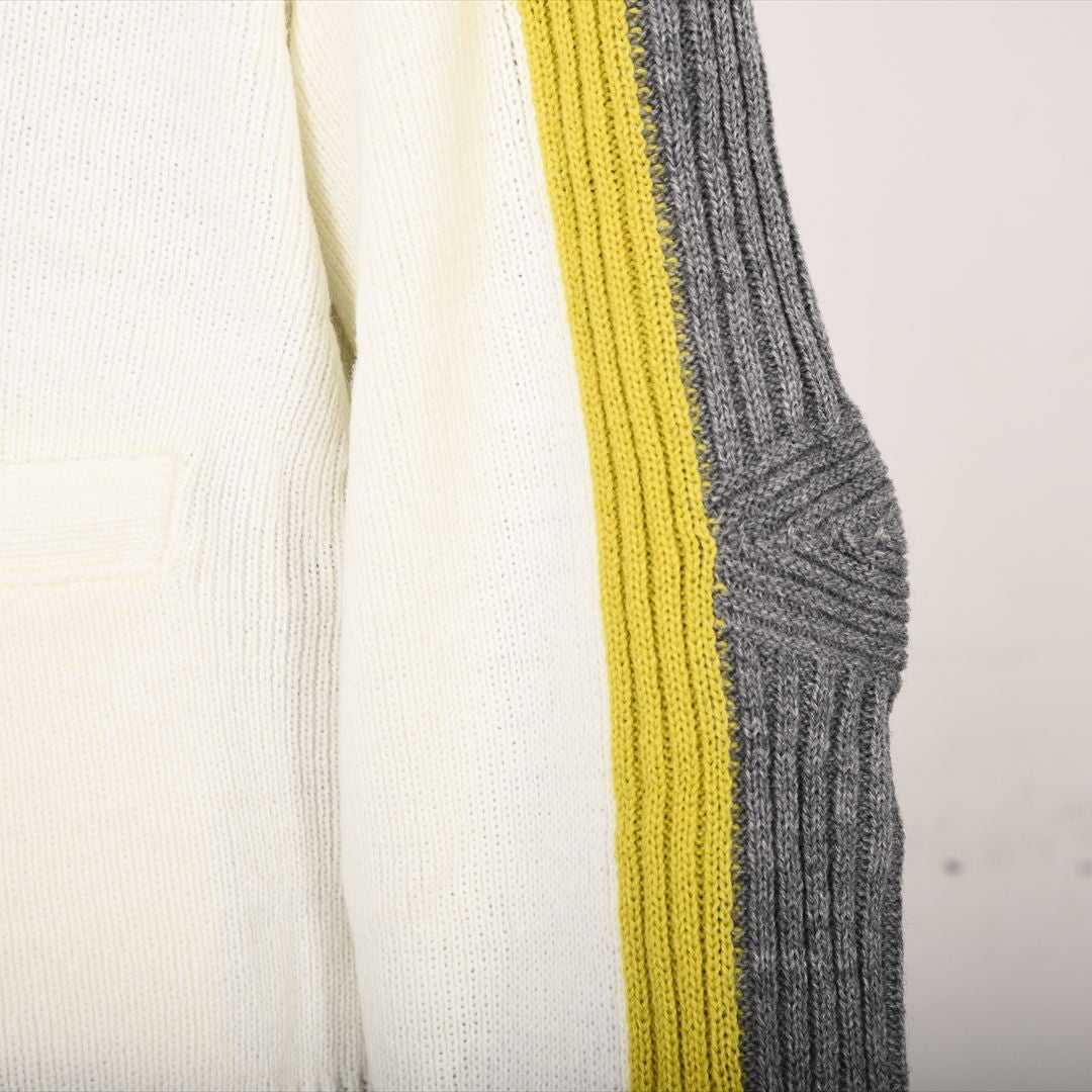 バイカラーファスナー　ニット　B DONNA　6053301