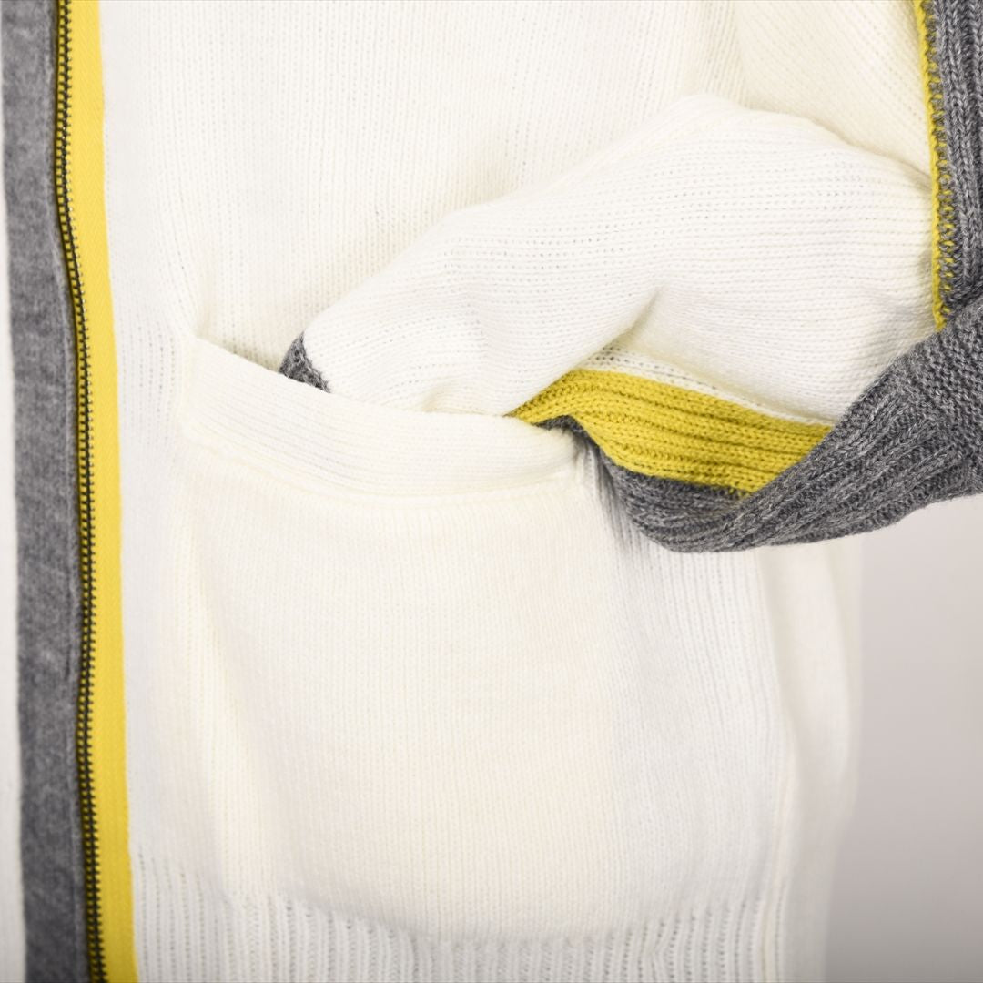 バイカラーファスナー　ニット　B DONNA　6053301