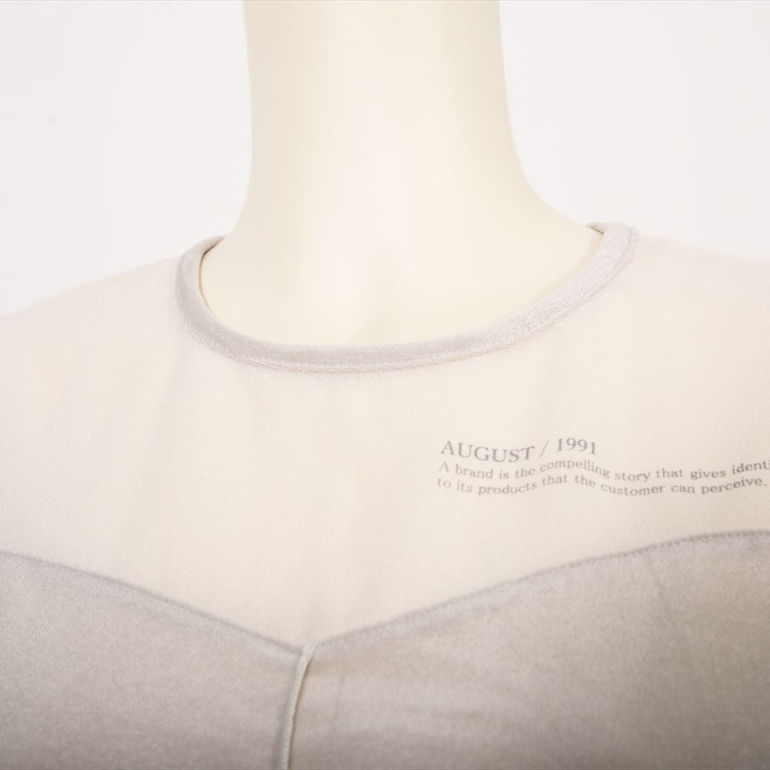 シアーベロア　切り替えカットソー　B DONNA　6052108