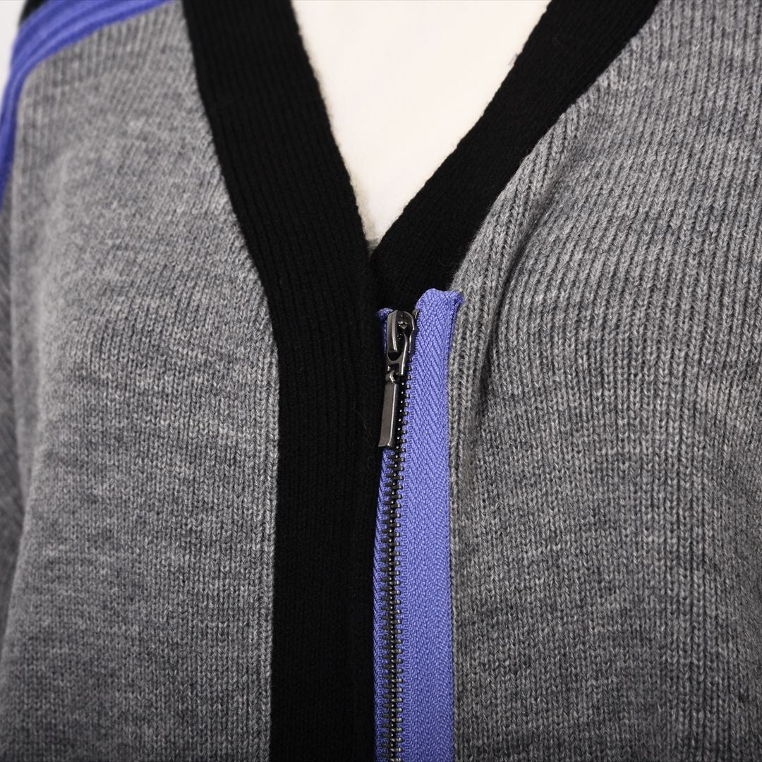 バイカラーファスナー　ニット　B DONNA　6053301