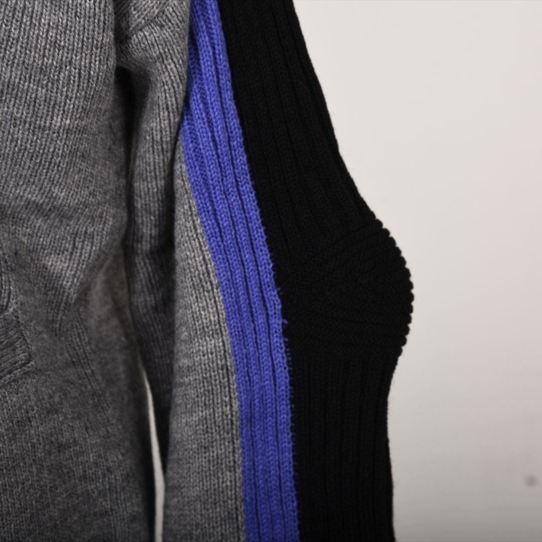 バイカラーファスナー　ニット　B DONNA　6053301