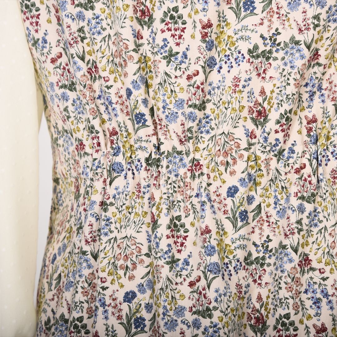 小花プリント コール天ワンピース　Dear Princess　3059309