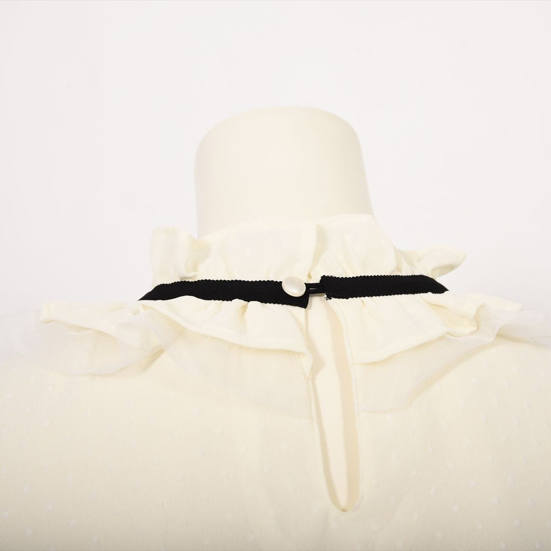 【new】ドットフロッキーブラウス　Dear Princess　3051304