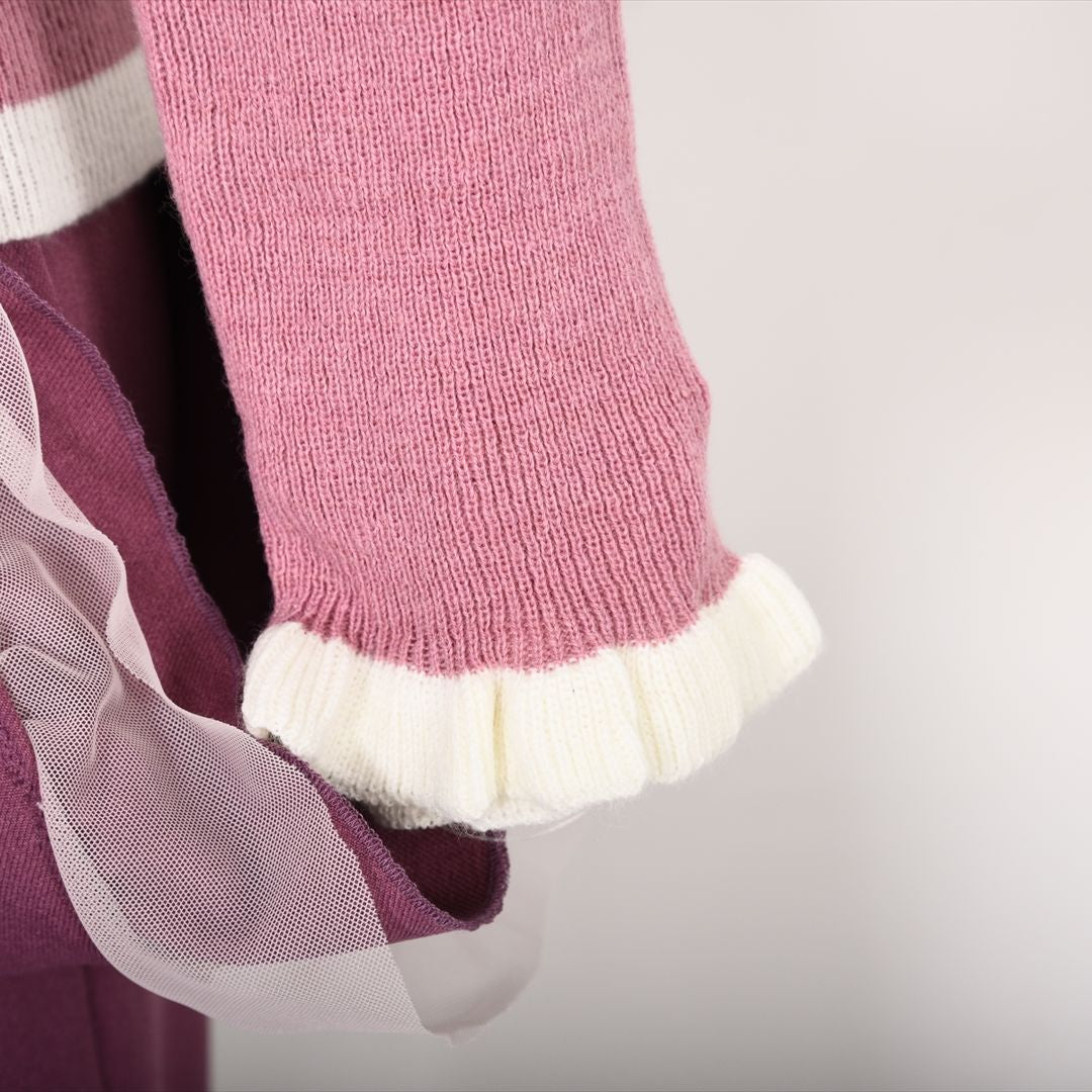 配色ライン　ニットカーディガン　Dear Princess　3053301