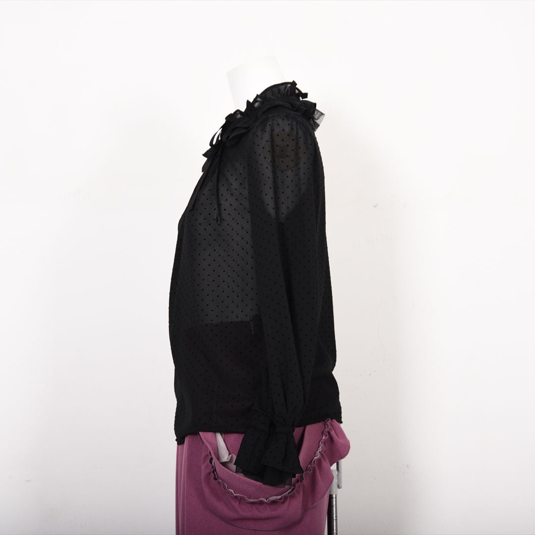 【new】ドットフロッキーブラウス　Dear Princess　3051304