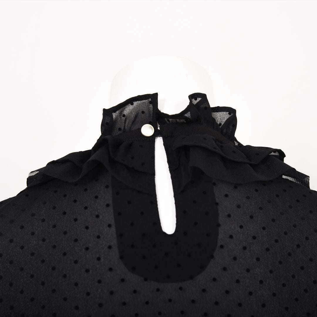 【new】ドットフロッキーブラウス　Dear Princess　3051304