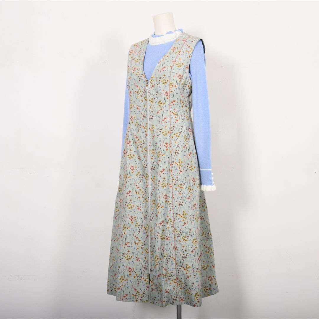 小花プリント コール天ワンピース　Dear Princess　3059309