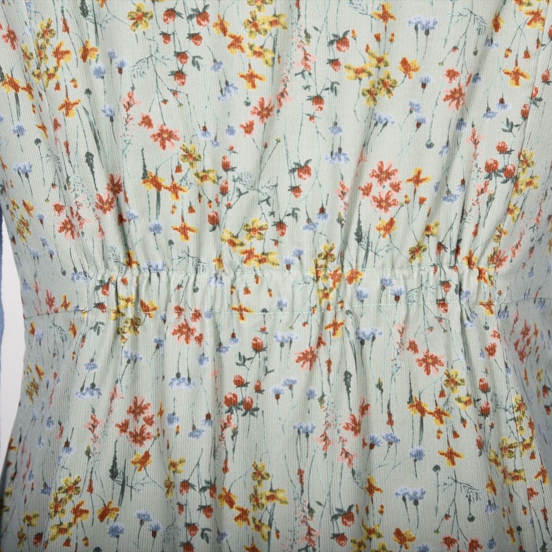 小花プリント コール天ワンピース　Dear Princess　3059309