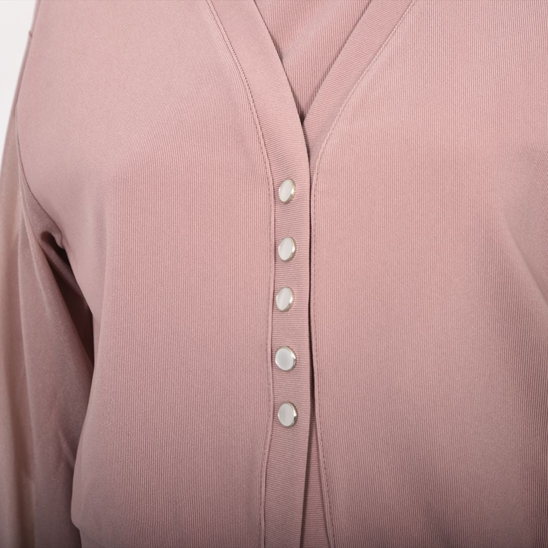 シアー袖Vネックカーディガン　Dear Princess　3051307