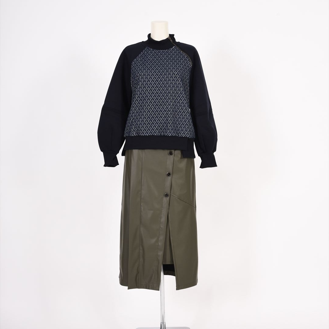 【new】LWISフェイクレザー　スカート　B DONNA