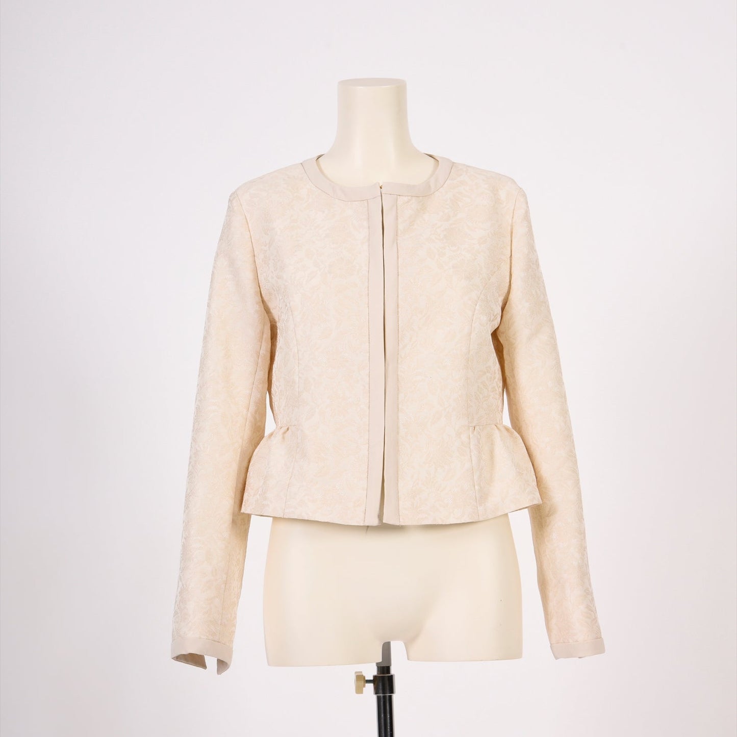 リネンライクJQ　ノーカラージャケット　Dear Princess　3047111