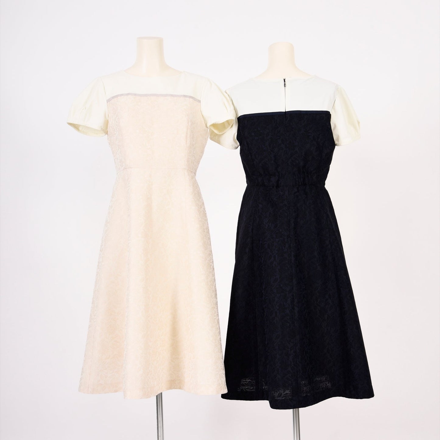 リネンライクJQ　異素材切替ワンピース　Dear Princess　3049123