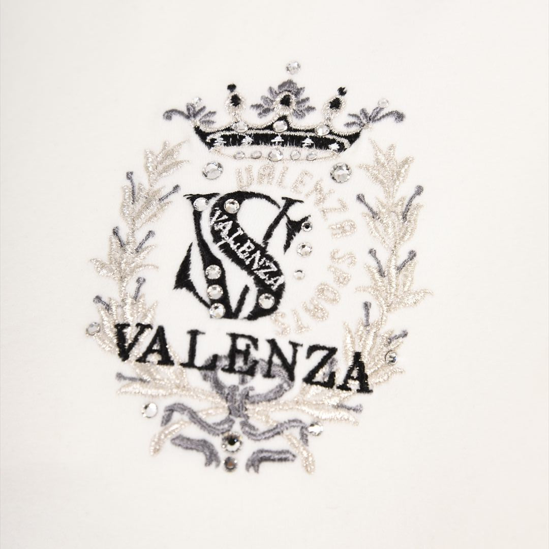 【Lサイズ】ストレッチスウェード ハーフジップカットソー　VALENZA　5542607