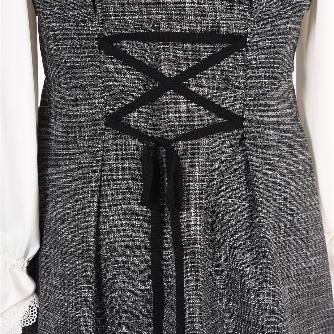 フルジップ　ツイードワンピース　Dear Princess　3049124