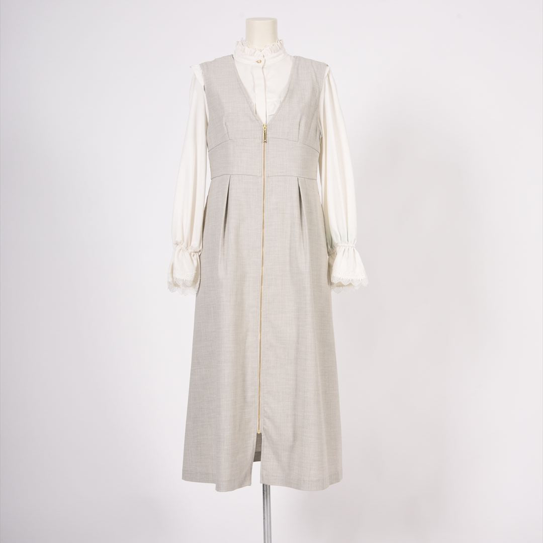 フルジップ　ツイードワンピース　Dear Princess　3049124