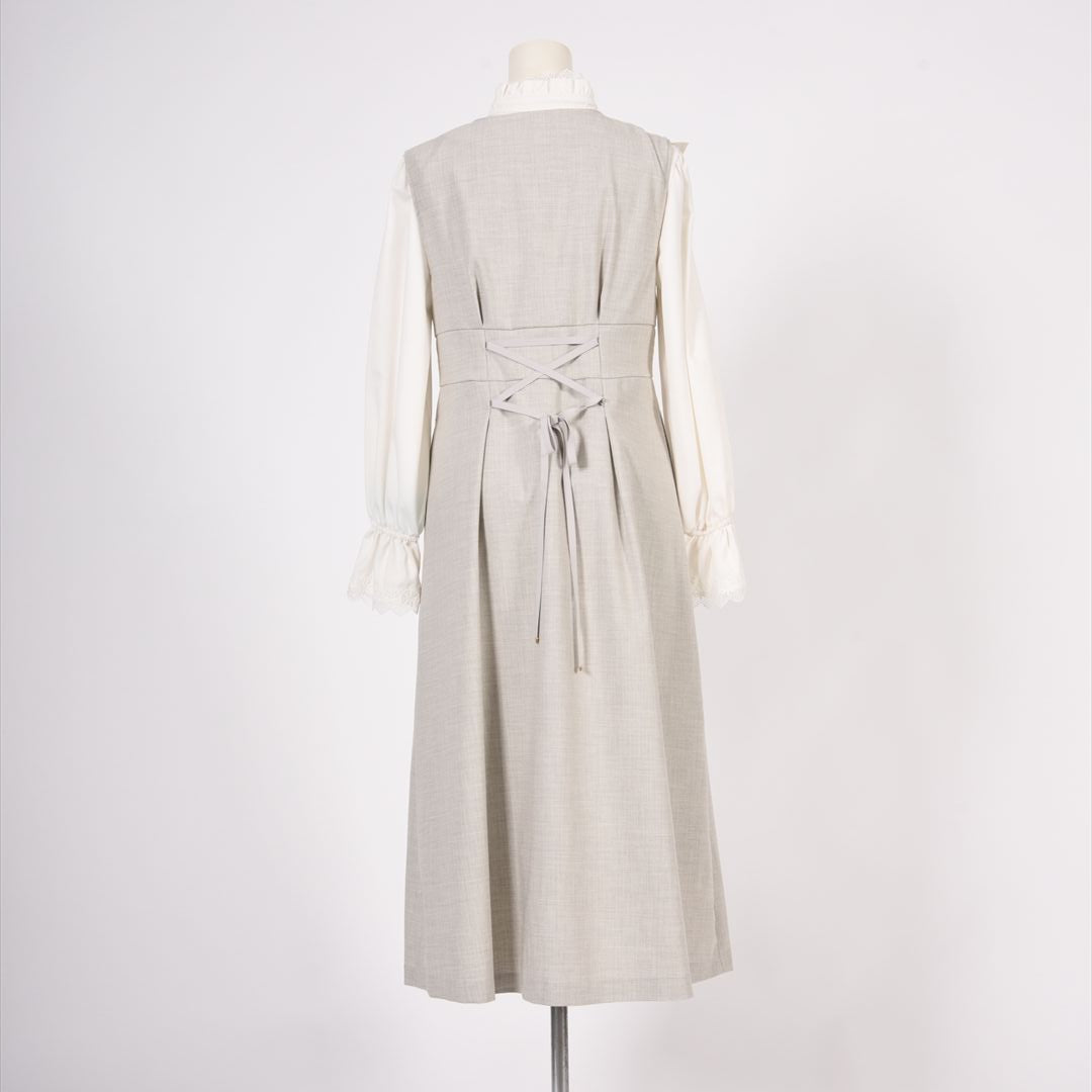 フルジップ　ツイードワンピース　Dear Princess　3049124