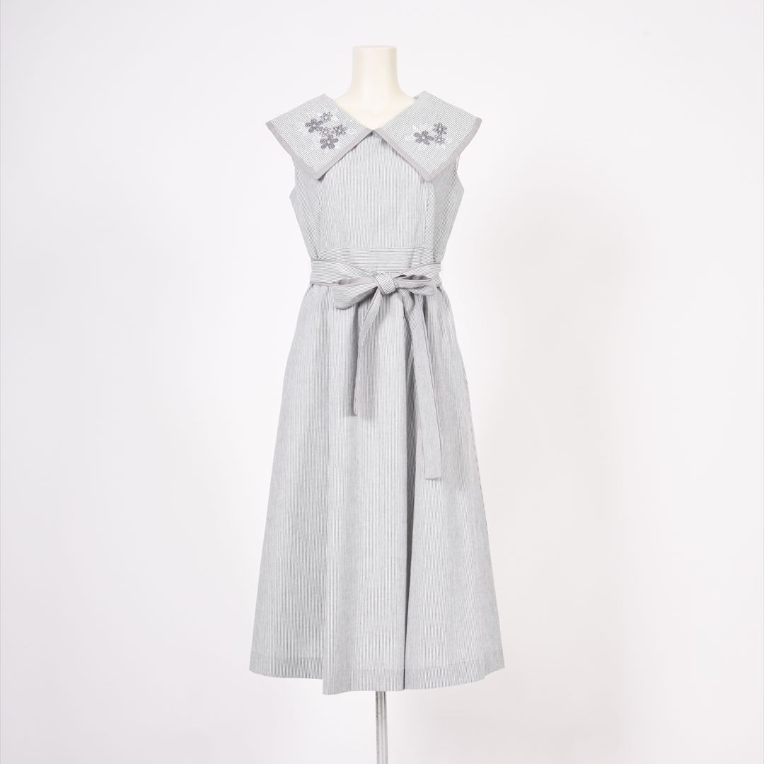 BIG衿刺しゅう　フレアワンピース　Dear Princess mieux　2049106