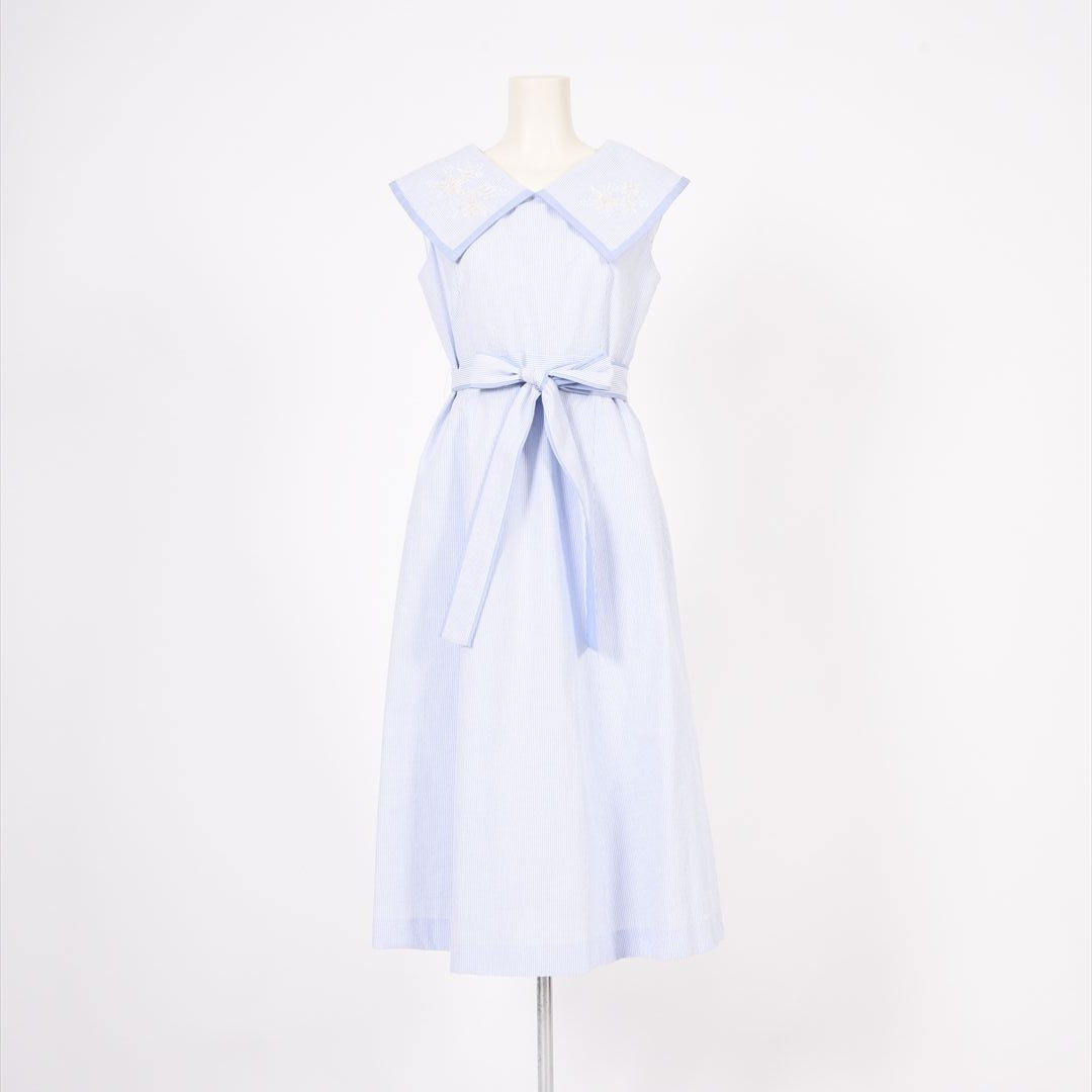BIG衿刺しゅう　フレアワンピース　Dear Princess mieux　2049106