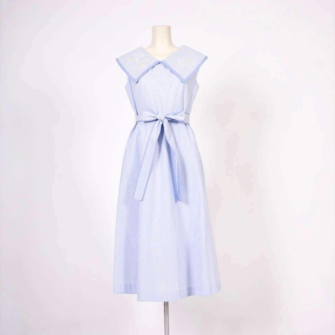 BIG衿刺しゅう　フレアワンピース　Dear Princess mieux　2049106