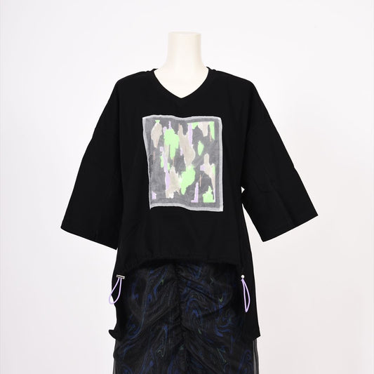 BIGシルエット　デザインカットソー　B DONNA　6052102