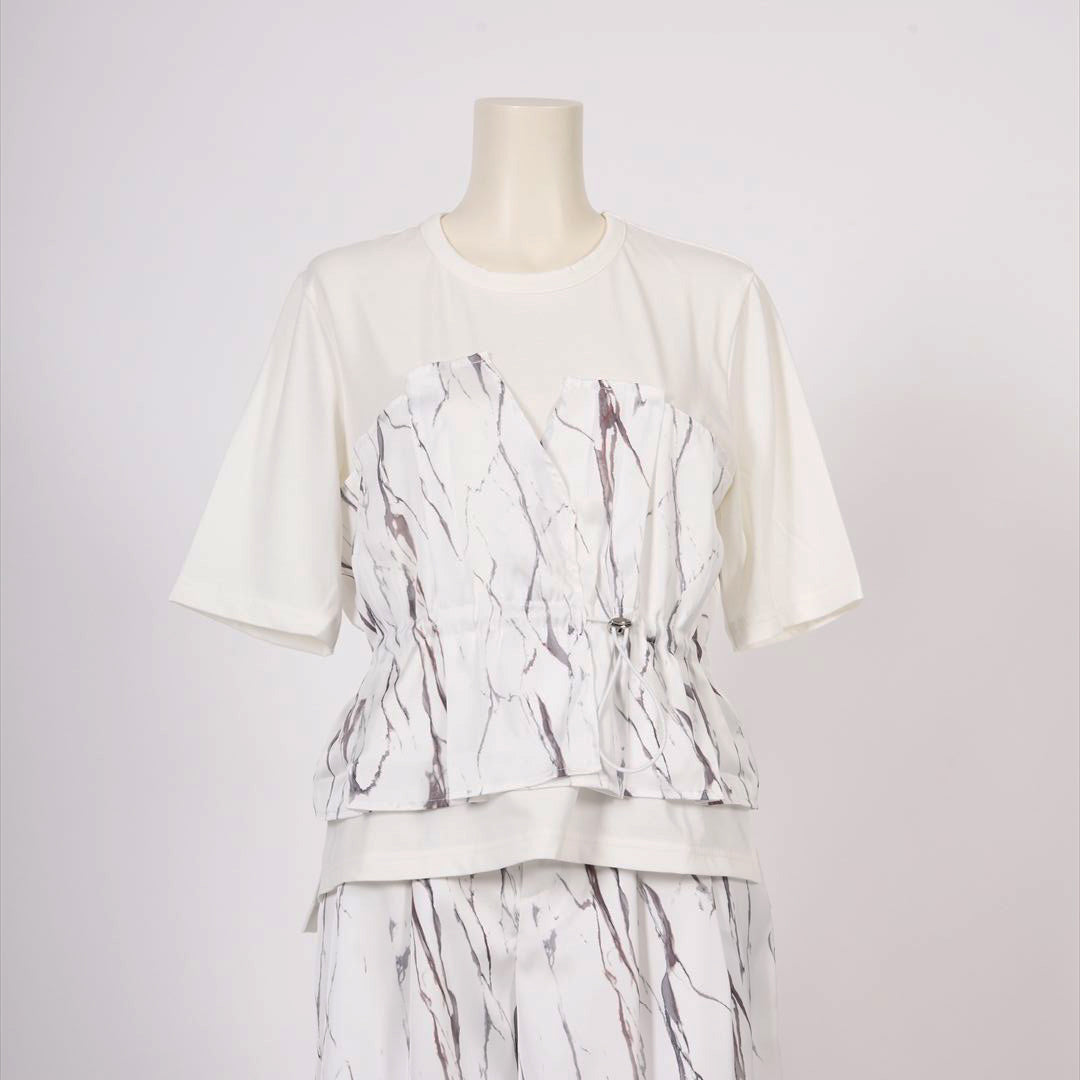 ビスチェ風　カットソー　B DONNA　6052104