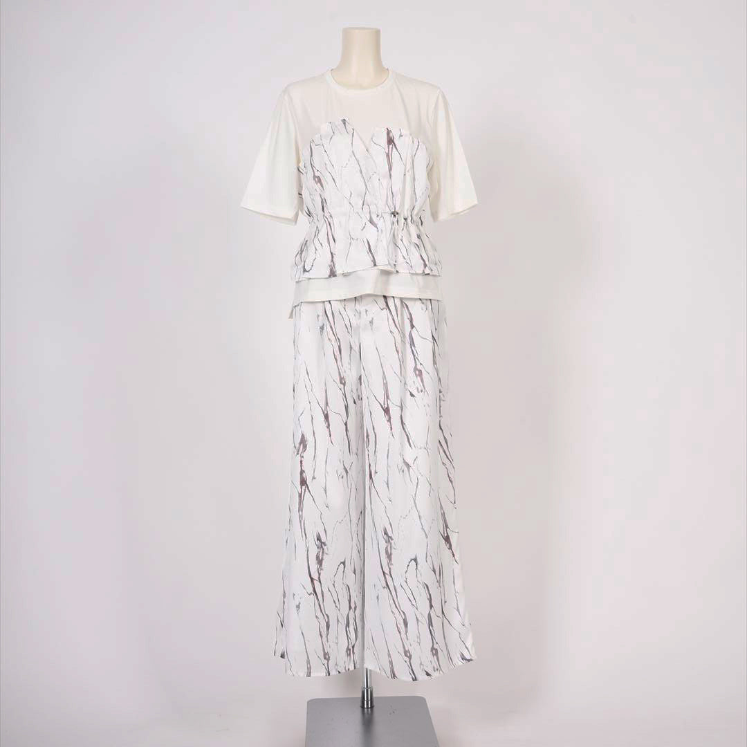 ビスチェ風　カットソー　B DONNA　6052104