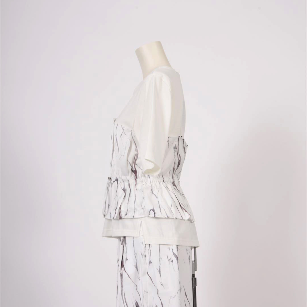 ビスチェ風　カットソー　B DONNA　6052104