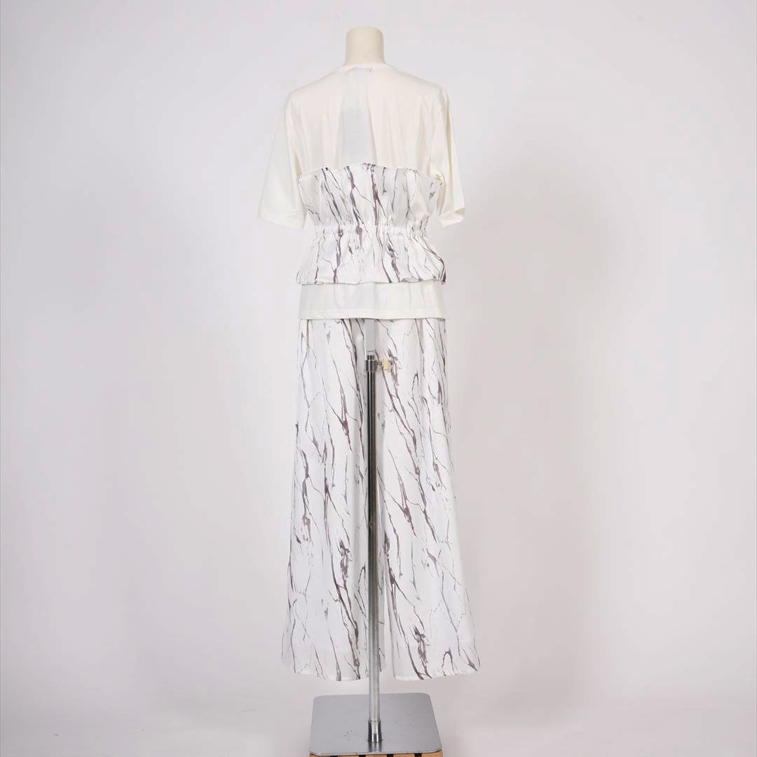 ビスチェ風　カットソー　B DONNA　6052104