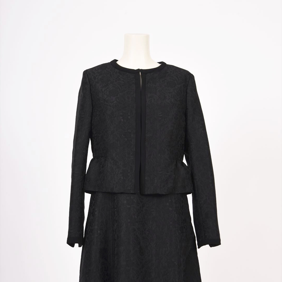 リネンライクJQ　ノーカラージャケット　Dear Princess　3047111