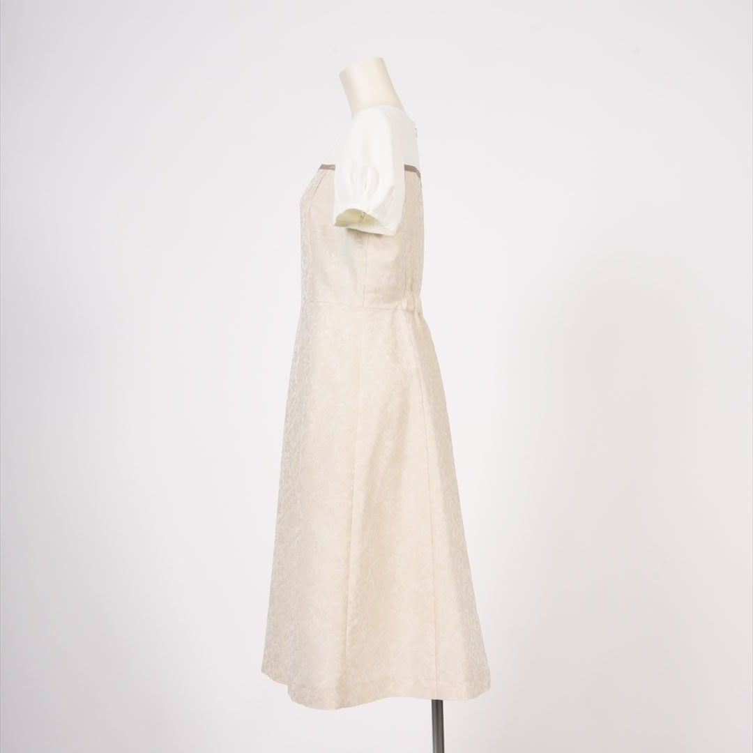 リネンライクJQ　異素材切替ワンピース　Dear Princess　3049123