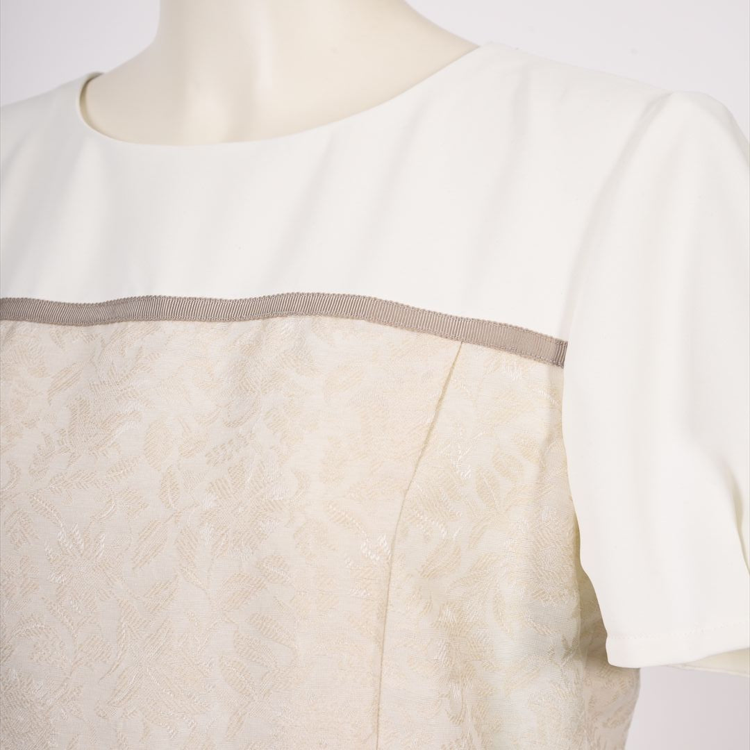 リネンライクJQ　異素材切替ワンピース　Dear Princess　3049123