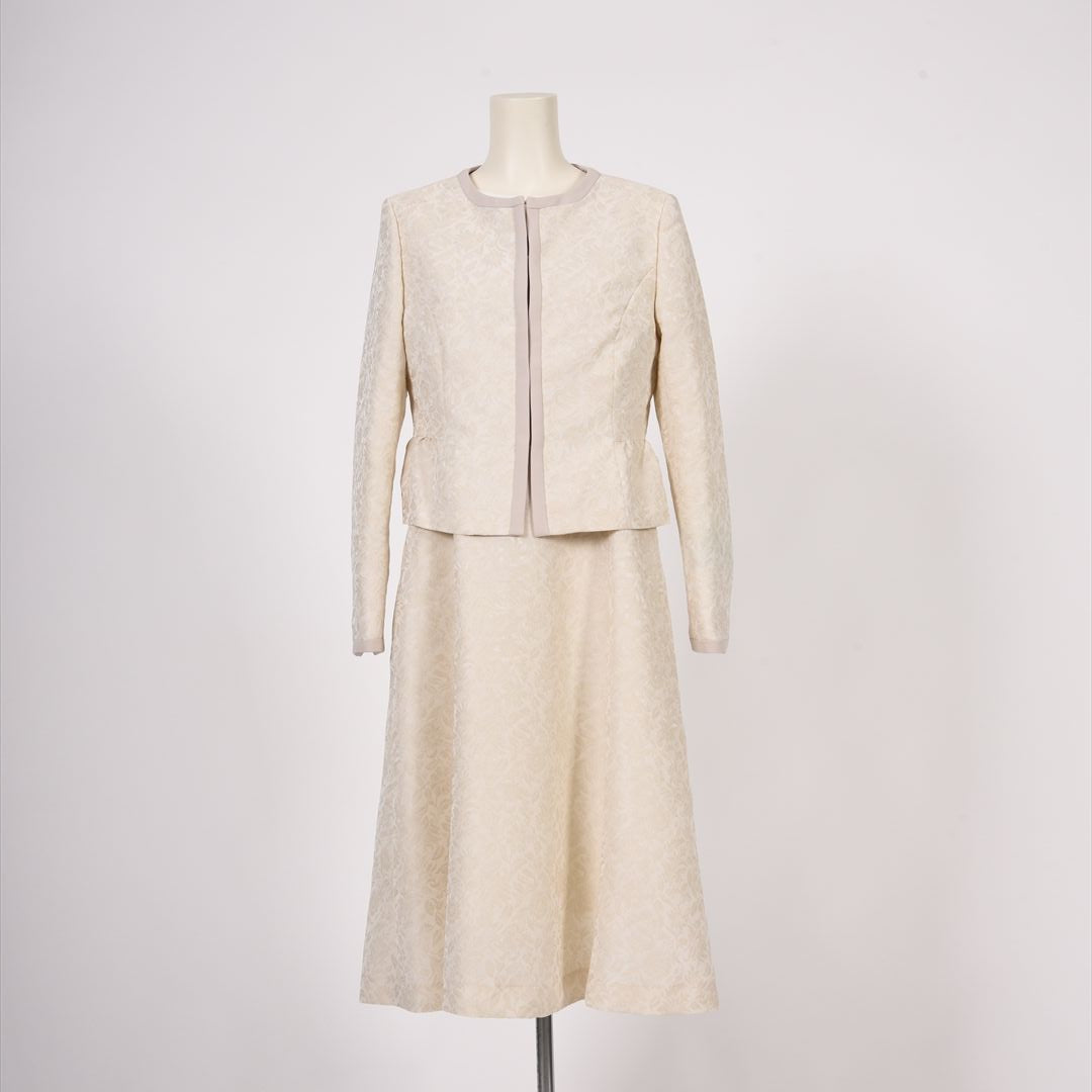 リネンライクJQ　ノーカラージャケット　Dear Princess　3047111