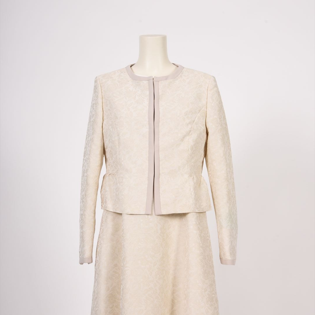 リネンライクJQ　ノーカラージャケット　Dear Princess　3047111