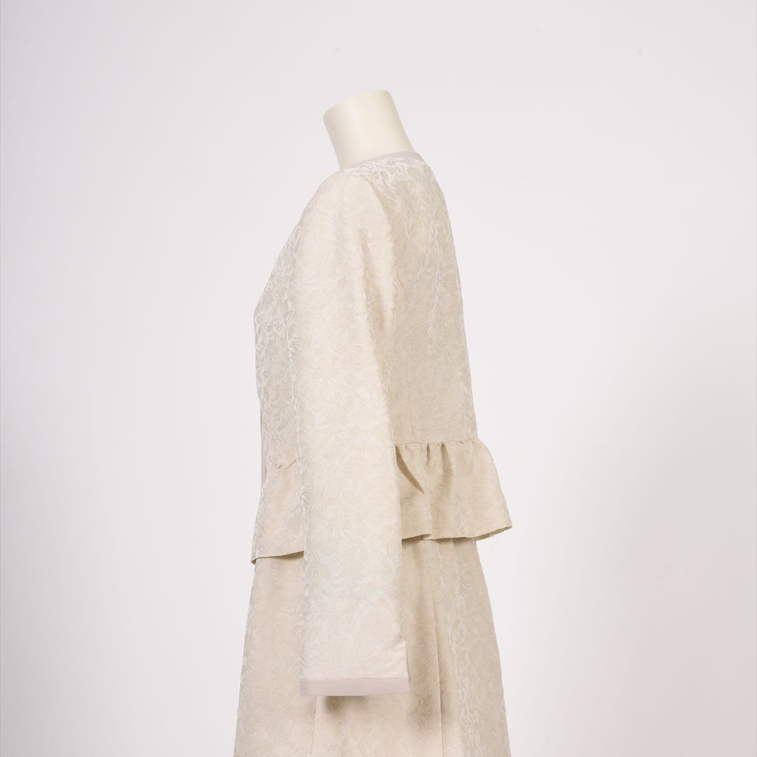 リネンライクJQ　ノーカラージャケット　Dear Princess　3047111