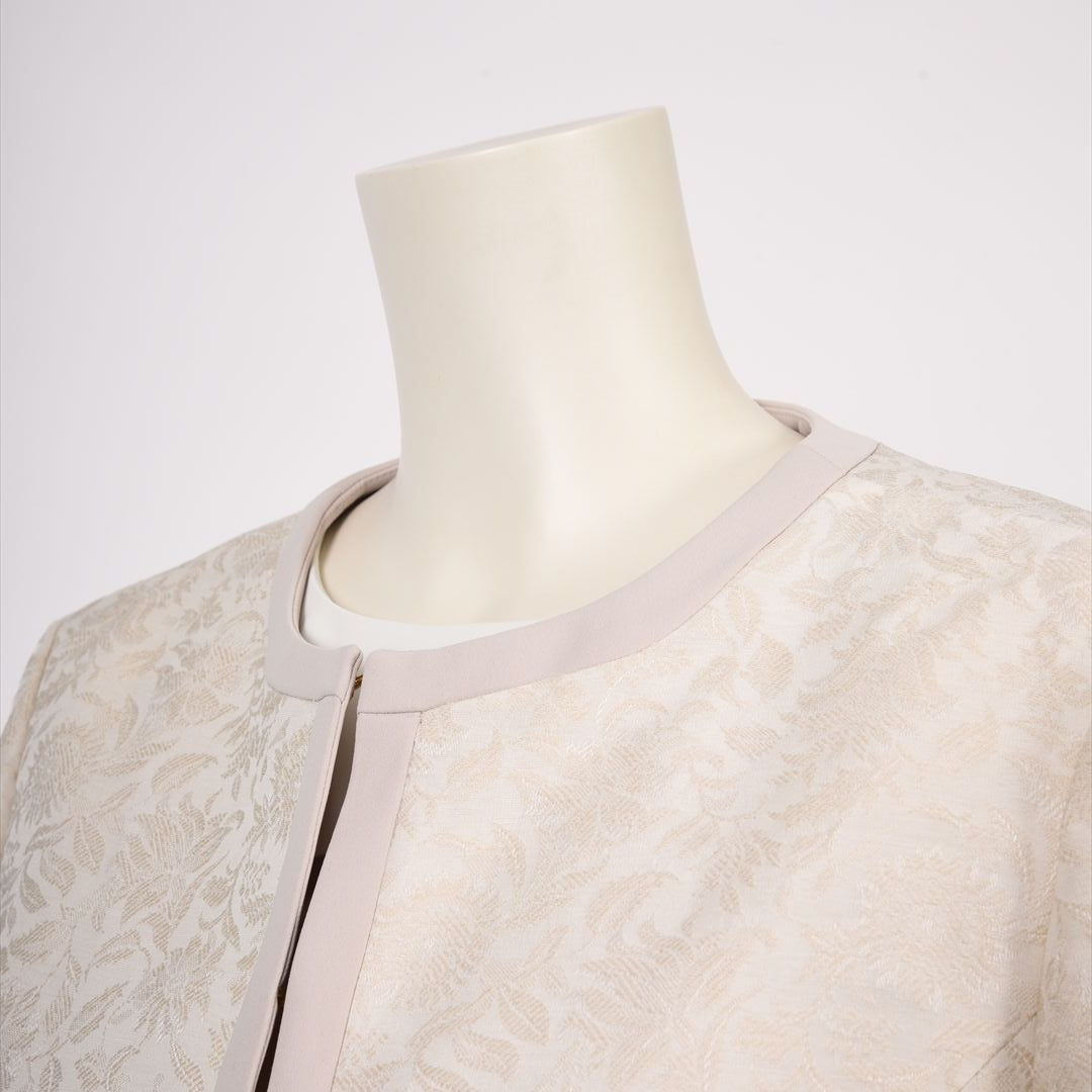 リネンライクJQ　ノーカラージャケット　Dear Princess　3047111