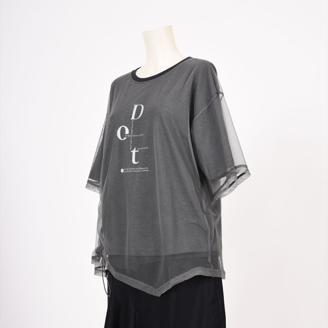 レイヤード風　カットソー　B DONNA　6052101