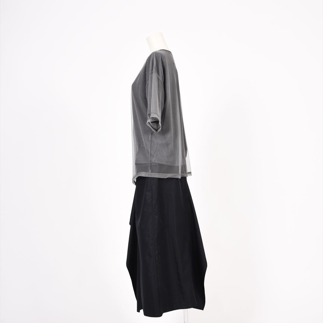 レイヤード風　カットソー　B DONNA　6052101