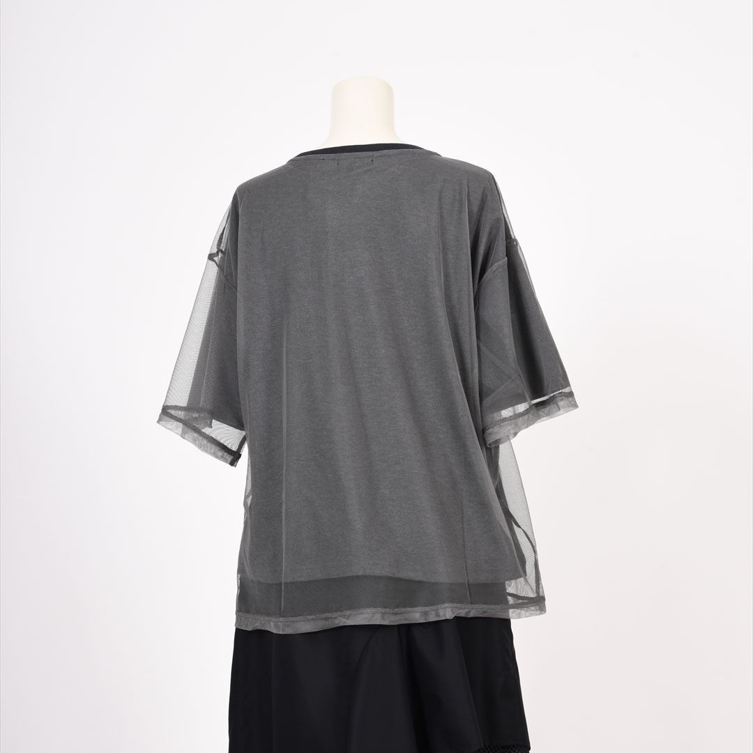 レイヤード風　カットソー　B DONNA　6052101